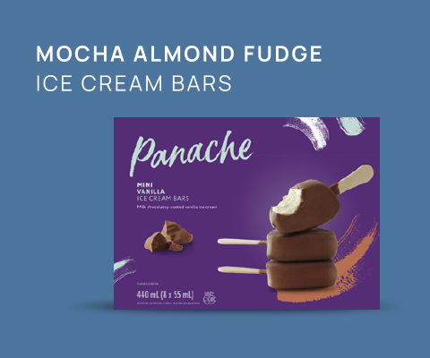 MOCHA ALMOND FUDGE ICE CREAM BARS